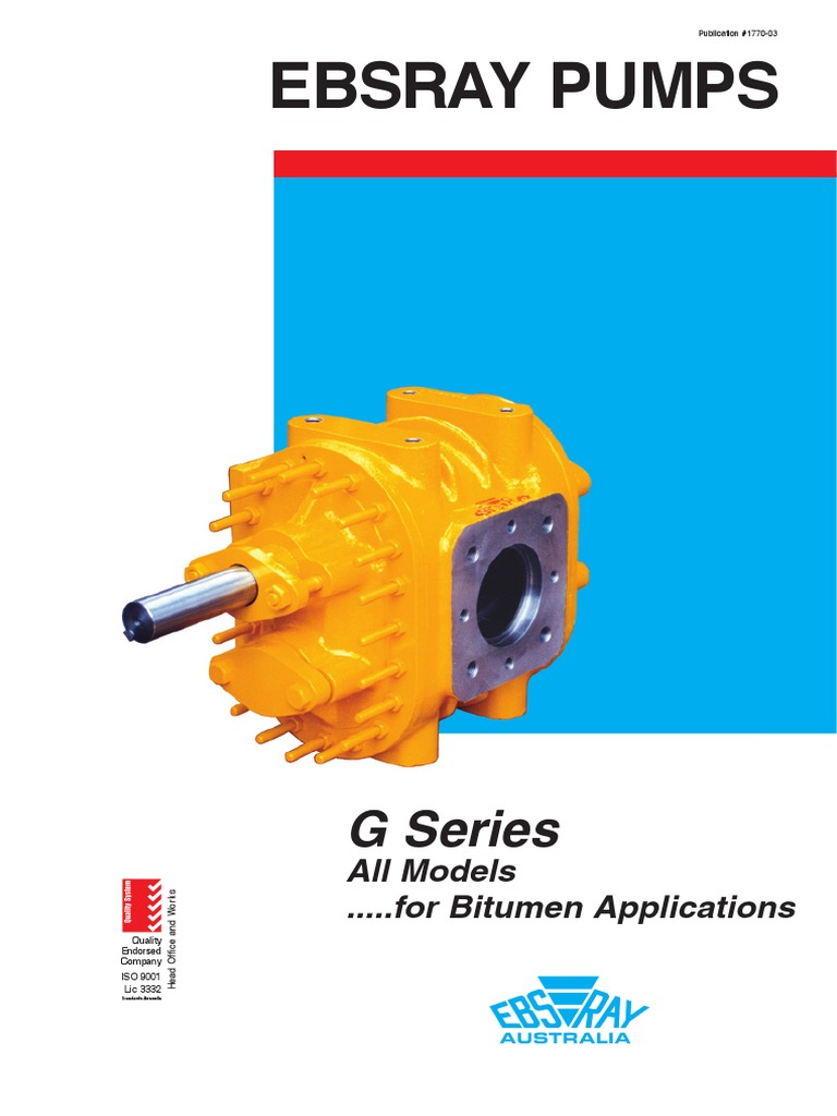 Gear Pump PDF Pump Gear