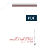 Seputar Keterbukaan Informasi Publik