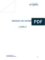 Manual do usuário e-doc 4