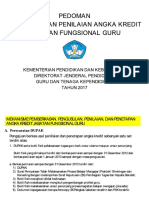 Pedoman Penilaian Angka Kredit Guru PDF