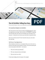 The UX Portfolio: Telling Your Story - Usability Counts - Medium