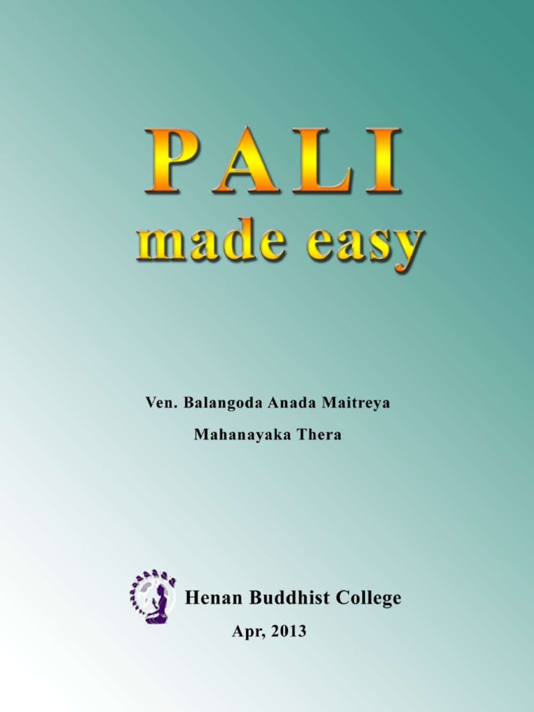 Pali Made Easy PDF bild Foto