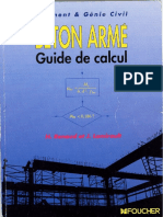 Jacques Lamirault, Henri Renaud Béton Armé, Guide de Calcul Bâtiment Et Génie Civil 1991 PDF