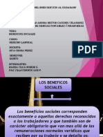 Diapositiva BENEFICIOS SOCIALES