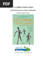 LOUROGuacira L. O Corpo Educado Pedagogias Da Sexualidade