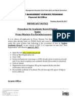 Academic Record Update Manual of PMFRS