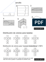 Instrucciones Plegado Cubo y Distribucion de Colores