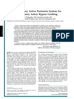 Portable Coronary Active Perfusion System for Off-Pump Coronary Artery Bypass Grafting