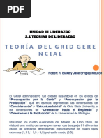 3.1 Teorias de Liderazgo El Grid Gerencial