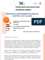 Cuadro Comparativo Tecnicas Estadisticas para El Control de La Calidad