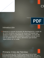 Crisis Del Petróleo y Caida Urss