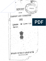22-Bhabha Committee Report On Company Law Committee, 1952