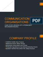 Communication in Organisations