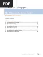 The 8 Stances of A Scrum Master Whitepaper