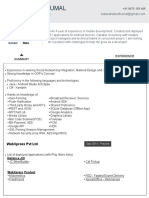 Balasaheb Resume PDF Format