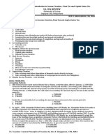 UL Taxation: Introduction to Income, Final and Capital Gains Tax