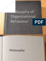 Philosophy of OB