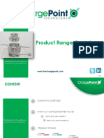 Product Range Overview - ChargePoint Technology, 2013