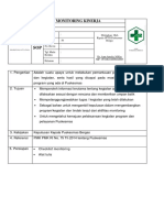 Sop Monitoring Kinerja