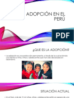La Adopción en El Perú