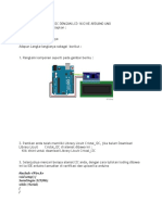 CARA MENYAMBUNGKAN Arduino Dan Sensor Kekeruhan