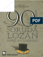 Gürer Karagedikli - 90 Soruda Lozan XX