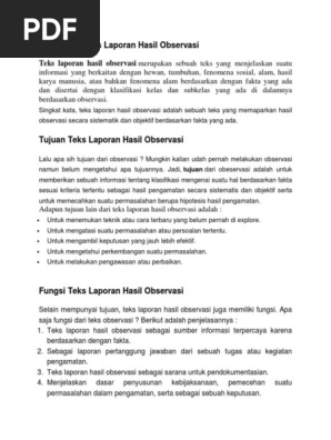 Contoh Soal Laporan Percobaan Bahasa Indonesia Kelas 9 Beserta Jawabannya