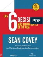 Las 6 Decisiones MA!s Important - Sean Covey