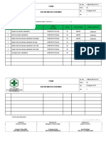 Form Daftar Master Formulir Internal