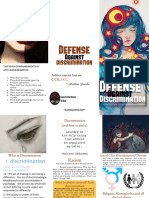 Defense against Discrimination Brochure