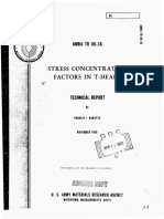 Stress Concentration Factors in T-Head PDF