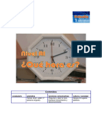 A1 Que Hora Es Actividad PDF