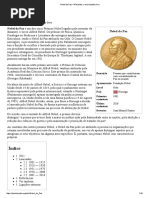 Nobel Da Paz – Wikipédia, A Enciclopédia Livre