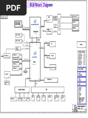 Schematics Laptop Toshiba Satellite L645 L650 Quanta Bl6 Pdf Bienes Manufacturados Arquitectura De Computadores