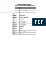 Daftar Mahasiswa Angkatan 2009 Pada Prodi Survey Pemetaan Dan Informasi Geografi NO NIM Nama