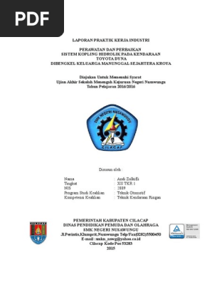 Laporan Pkl Kopling