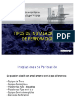 Tipos de Instalaciones de Perforación