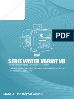 Manual Serie-Water VariatVD Plus