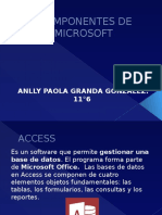 Componentes de Microsoft