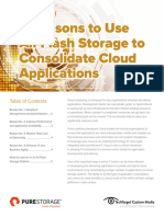 4 Reasons to Use All-Flash Storage to Consolidate Cloud Applications FINAL