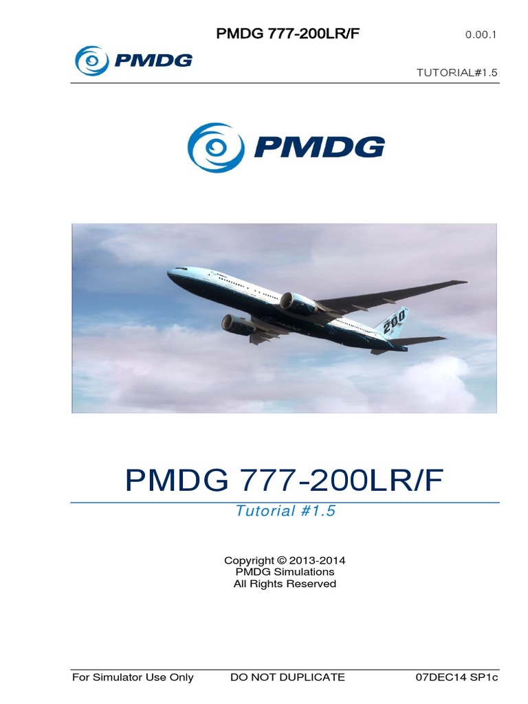 Pmdg 777 Tutorial – PMDG 777 Tutorial – GDMJB