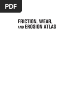 Ken Budinski Friction, Wear, And Erosion Atlas