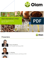 Olam International Limited: Q1 2016 Results Briefing