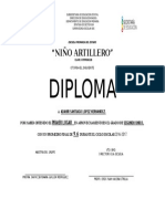 Diploma 1°lugar