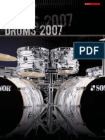 Sonor Drums 2007 PDF