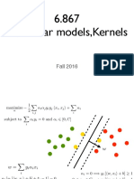 6.867 Nonlinear Models, Kernels: Fall 2016