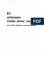 Artesano Como Actor Social PDF