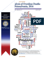 Analysis of Overdose Deaths in Pennsylvania 2016