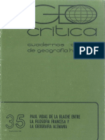 Geocrítica Cuadernos Criticos de Geografia Humana PDF