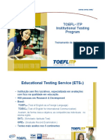 Apostila Aplicador TOEFL Itp